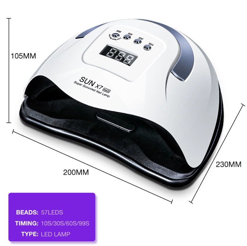 Nail Dryer LED Lamp UV Light 220W