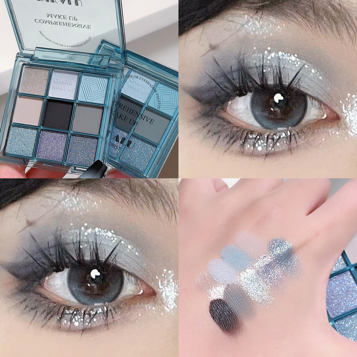 Sunset Glow Nine-Color Eyeshadow Palette