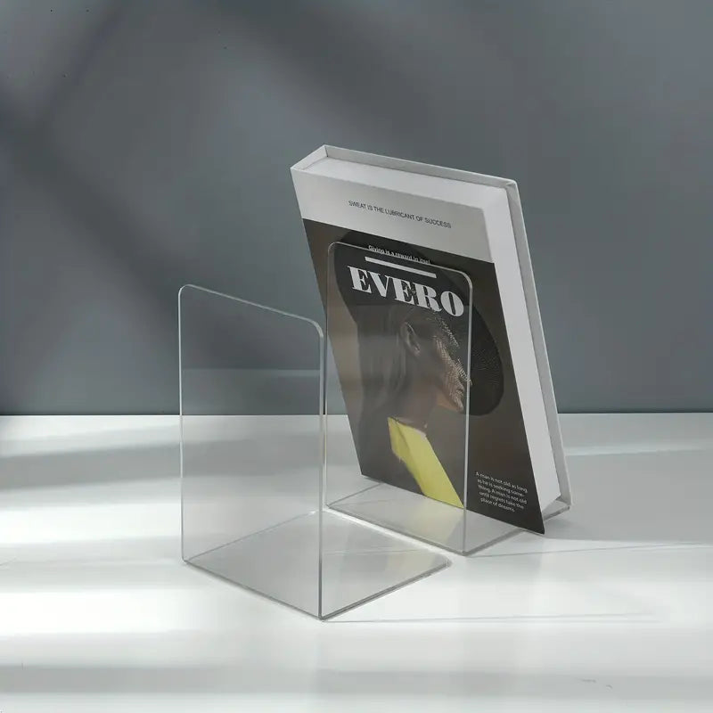 Atril de Escritorio en Acrílico Transparente — Ergonómico