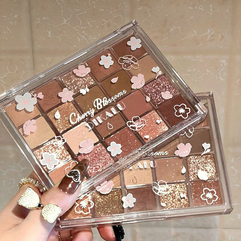 20-Color Glitter Eyeshadow Palette
