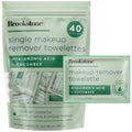 Brookstone Individual Makeup Remover Wipes - 40 units