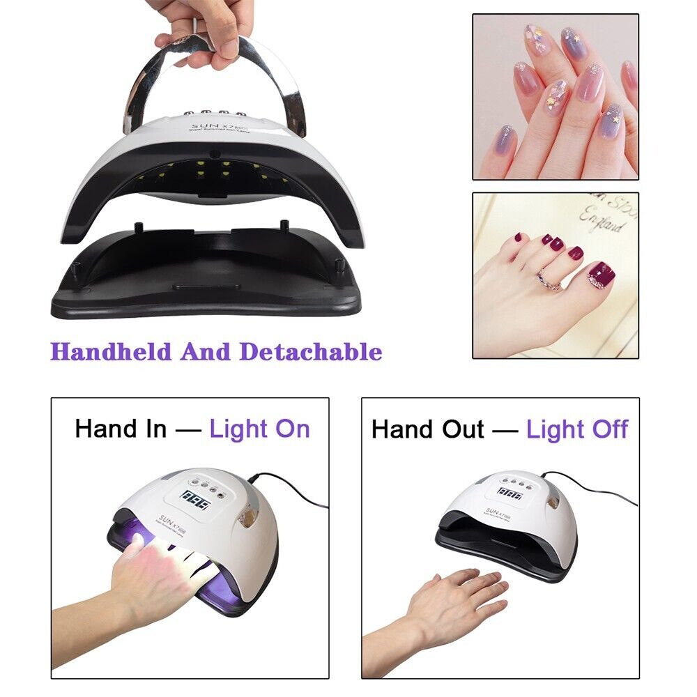 Nail Dryer LED Lamp UV Light 220W
