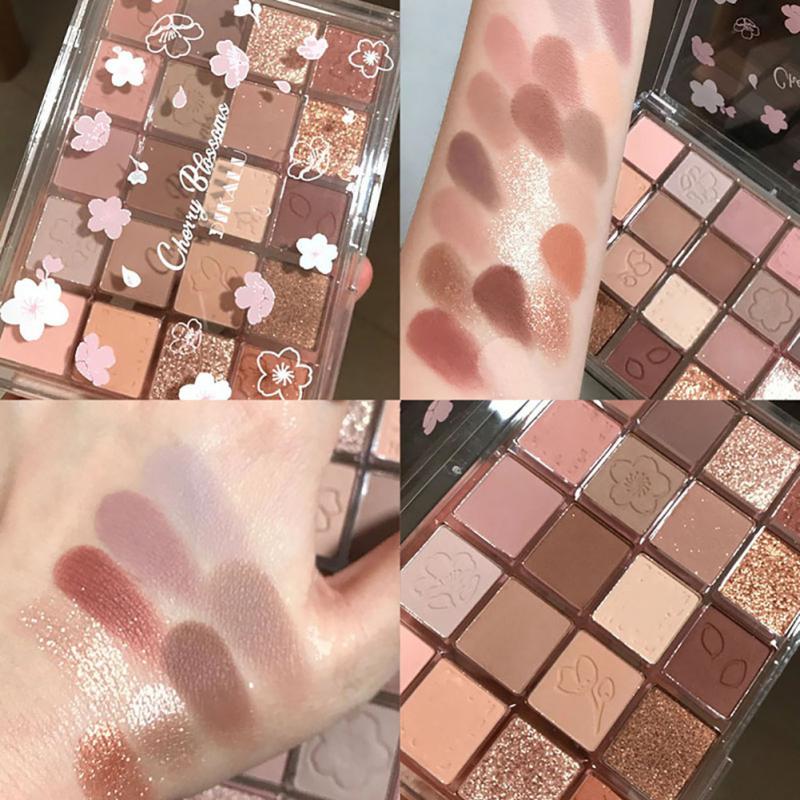 20-Color Glitter Eyeshadow Palette