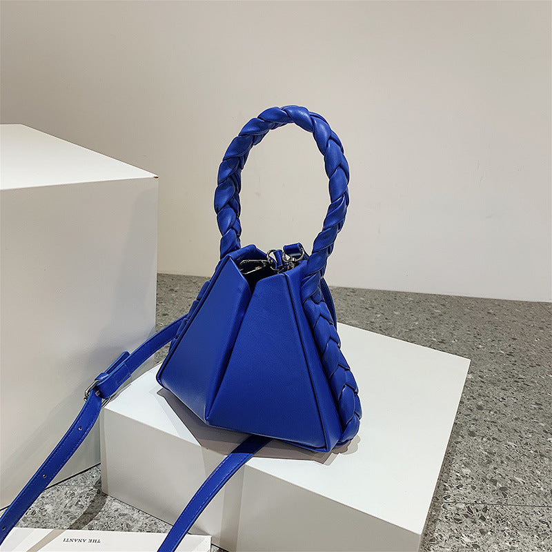 Niche Design Twist Handbag for Women