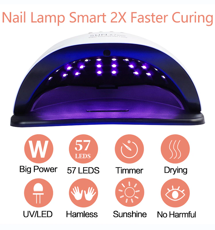 Nail Dryer LED Lamp UV Light 220W