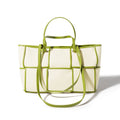 Woven Canvas Handbag for Women